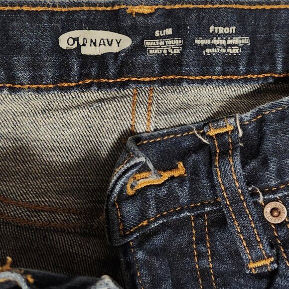 Slim Fit Flex Blue Jeans for Men 30/32 - Picture 7 of 8